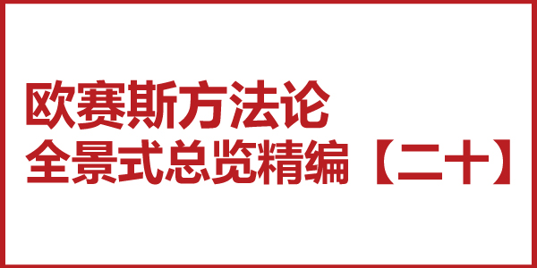 歐賽斯方法論全景式總覽精編【二十】戰略與策略的關系